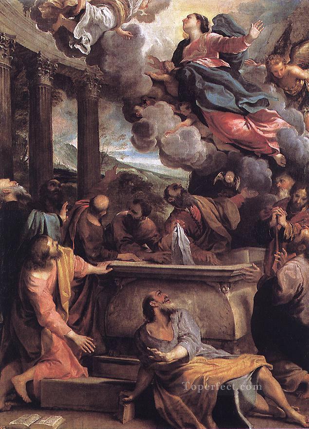 Assumption of the Virgin Baroque Annibale Carracci Oil Paintings
